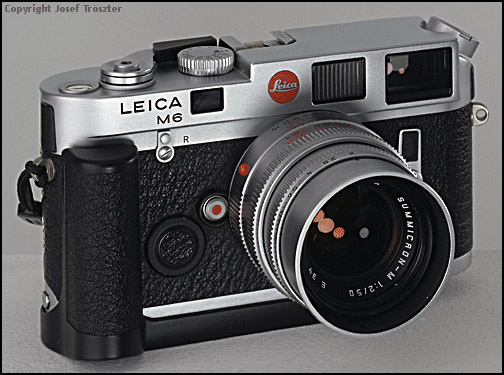 Leica M6 mit Summicron M 50mm/2.0